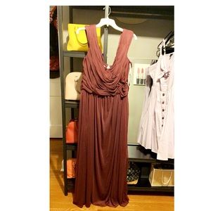 Merlot Bridesmaids dress